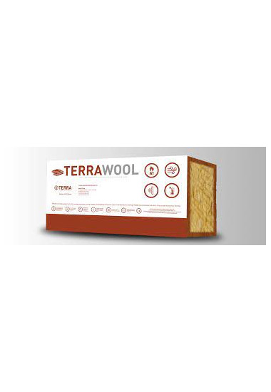 Вата Вата Terrawool 10 см /100кг/м3